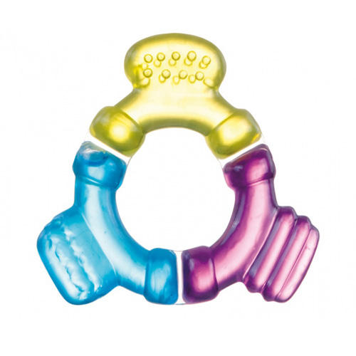 прорезыватель canpol babies канпол бейбис водный охлаждающий трехцветный Canpol Охлаждающий водный прорезыватель Трехцветный, 0+ (Canpol, Прорезыватели)