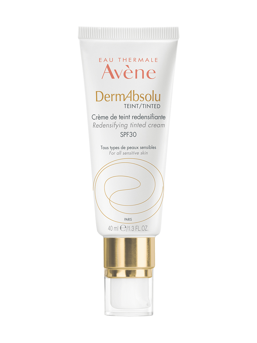 Avene Крем для упругости кожи лица с тонирующим эффектом SPF 30, 40 мл (Avene, DermAbsolu)