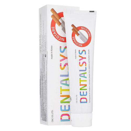 Kerasys Зубная паста для курильщиков Dentalsys Nicotare, 130 г (Kerasys, Dental Clinic) зубная паста для курильщиков dental clinic 2080 dentalsys nicotare 130г