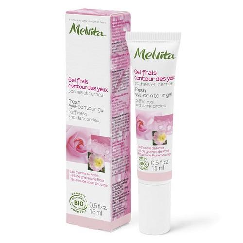 Мелвита Гель для кожи вокруг глаз Розовый Нектар 15 мл (Melvita, Nectar de Rose) фото 0