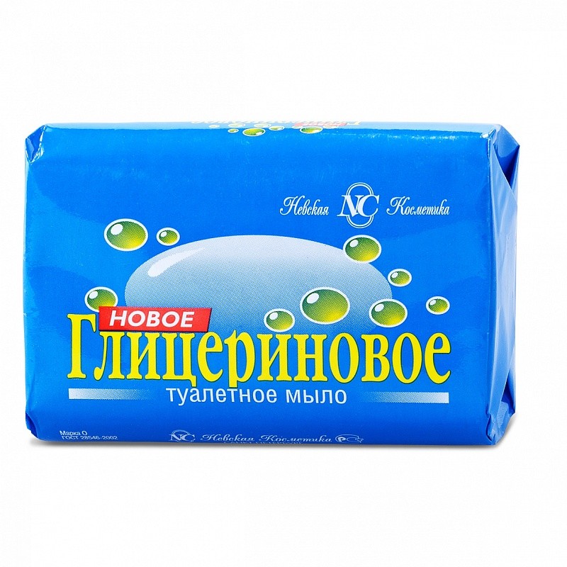  Новое Глицериновое туалетное мыло 90 г (Невская косметика, Мыло) фото 0