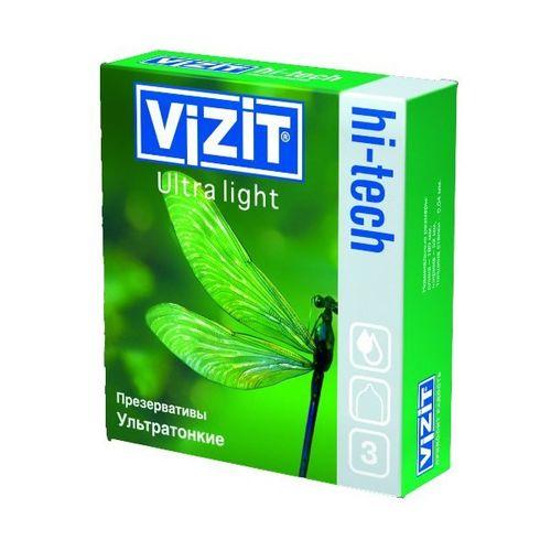 Vizit Презервативы №3 Hi-tech Ultra light (Vizit, Презервативы) презервативы vizit ultra lights 12 шт