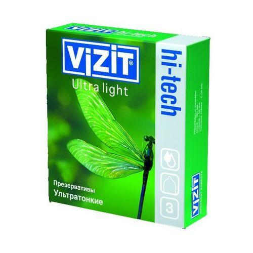 Визит Презервативы №3 Hi-tech Ultra light (Vizit, Презервативы) фото 0