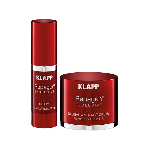 

Klapp Набор для лица " Репаген Эксклюзив " 15 мл + 50 мл (Klapp, Repagen® exclusive), Repagen® exclusive
