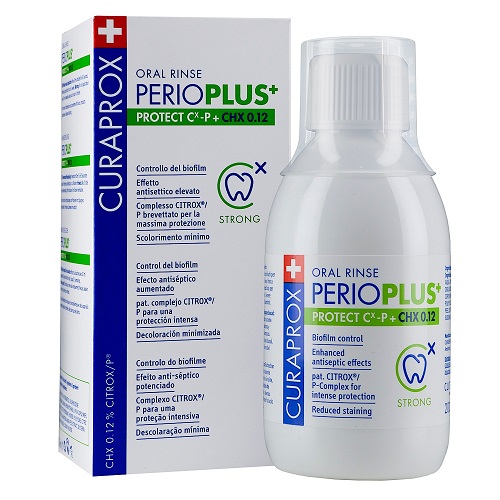 Курапрокс Жидкость - ополаскиватель  Perio Plus Protect CHX 0,12%  200 мл (Curaprox, Perio Plus) фото 0