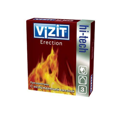 Презервативы №3 Hi-tech Erection (Visit презервативы)