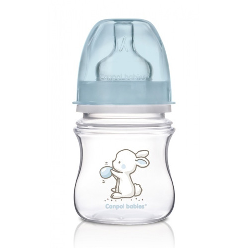 

Canpol Бутылочка PP EasyStart с широким горлышком антиколиковая, 120 мл, 0+ Little cuties (Canpol, Бутылочки), Бутылочки