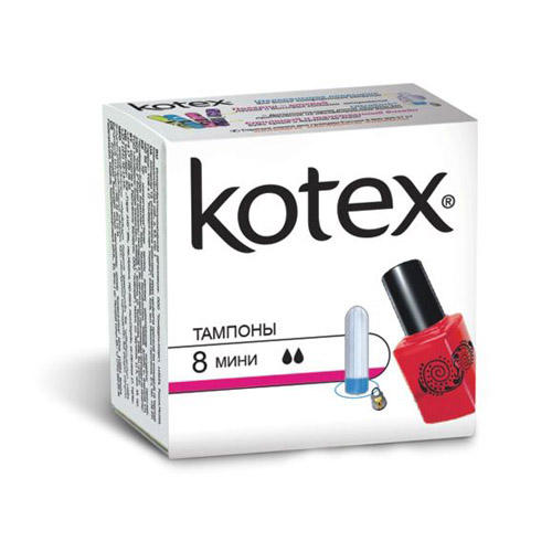 Котекс Тампоны мини №8 (Kotex, Тампоны) фото 0