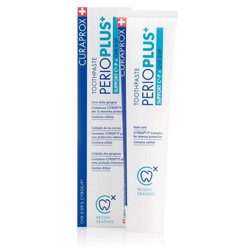 Curaprox Зубная паста Perio Plus Support CHX 0,09% 75 мл (Curaprox, Зубные био-пасты)