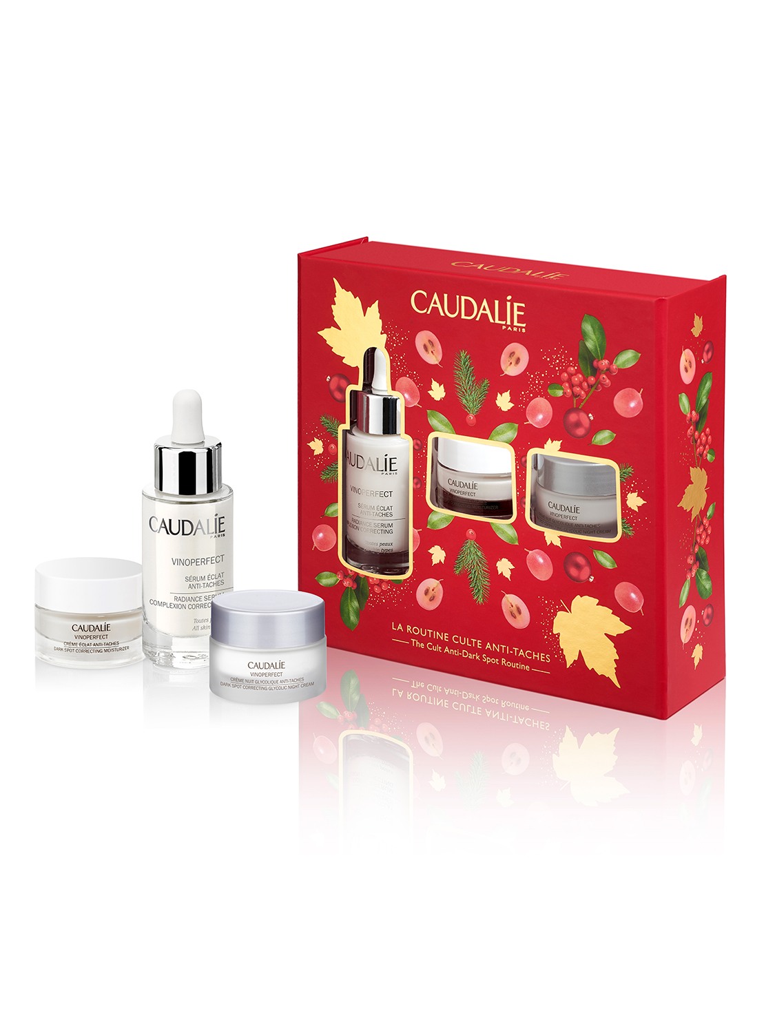 Кодали Набор для сияния кожи Vinoperfect Сыворотка-сияние против пигментных пятен 30 мл + Ночной крем для сияния кожи 15 мл + Дневной крем для сияния кожи 15 мл (Caudalie, Vinoperfect) Кодали Набор для сияния кожи Vinoperfect Сыворотка-сияние против пигментных пятен 30 мл + Ночной крем для сияния кожи 15 мл + Дневной крем для сияния кожи 15 мл (Caudalie, Vinoperfect) фото 1