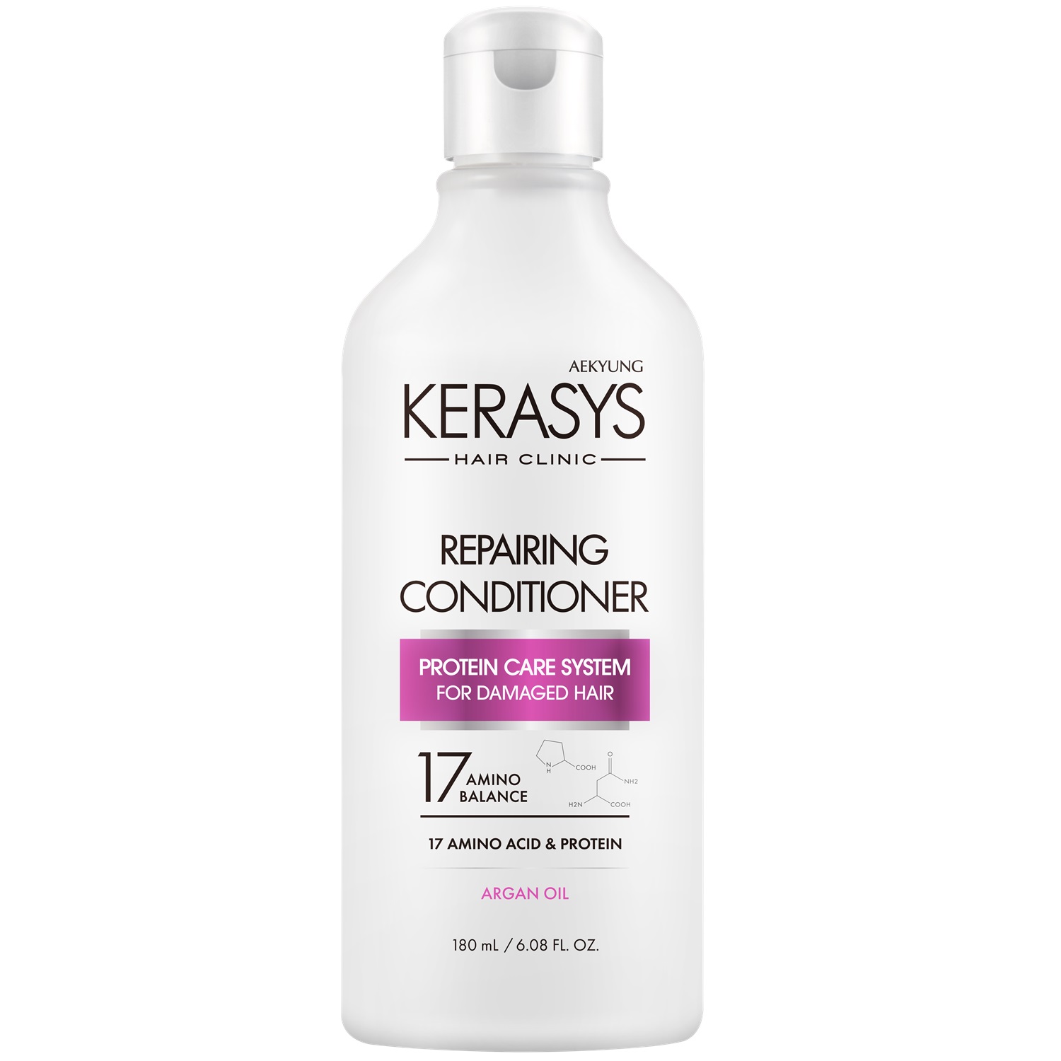 Kerasys Кондиционер для волос восстанавливающий Repairing, 180 мл (Kerasys, Hair Clinic) kerasys шампунь repairing восстанавливающий 180 мл