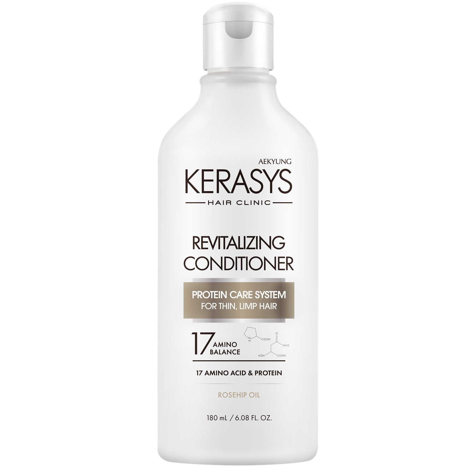 Kerasys Кондиционер оздоравливающий для волос Revitalizing, 180 мл (Kerasys, Hair Clinic) kerasys hair clinic revitalizing кондиционер оздоравливающий для волос 400 мл
