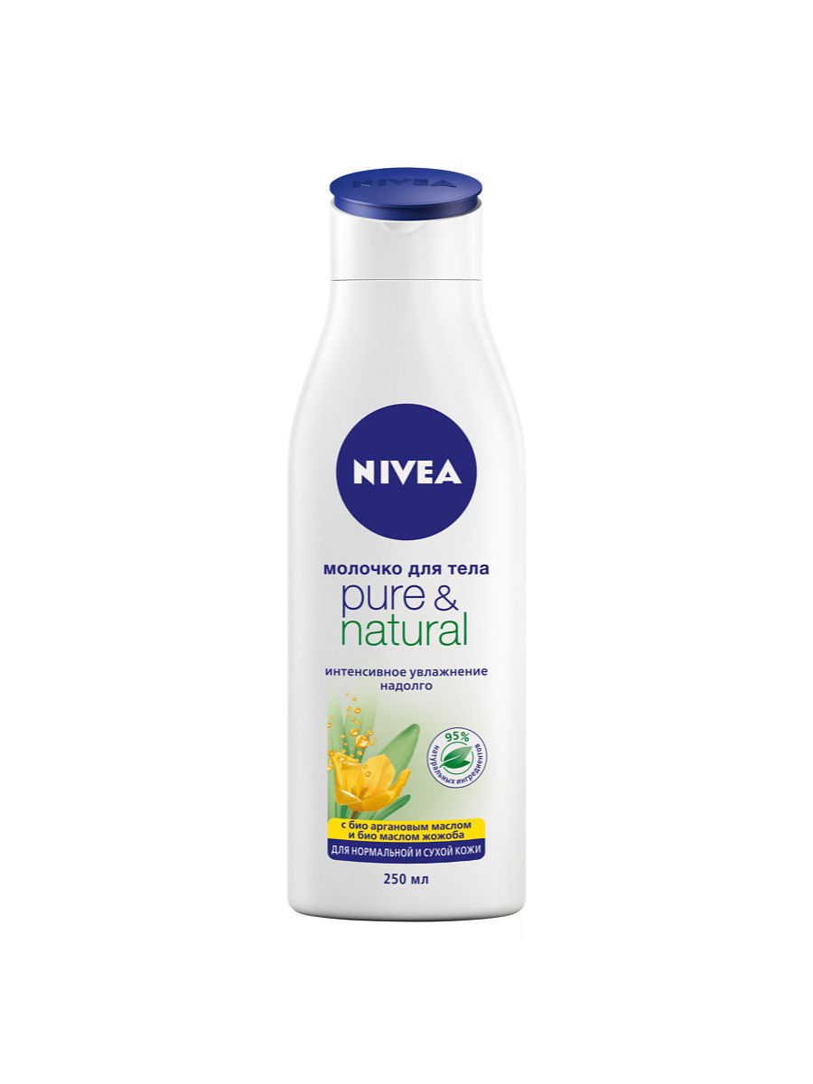 Нивеа Молочко для тела Pure&Natural 250 мл (Nivea, Уход за телом) фото 0