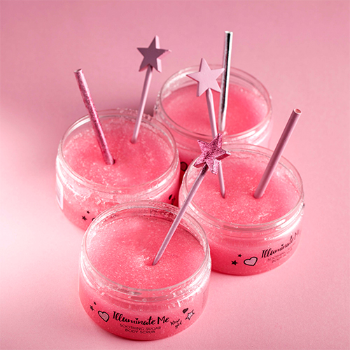  Смягчающий сахарный скраб для тела ROSE GIRL, 220 мл (7 Days, ILLUMINATE ME) фото 2