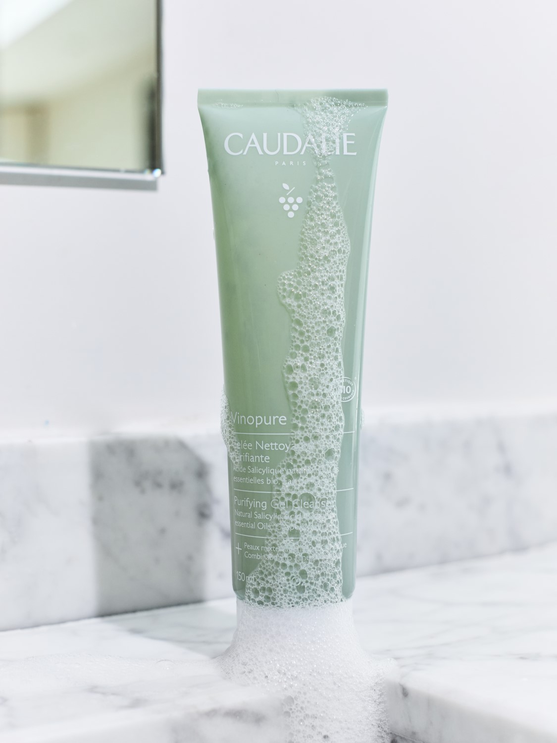Кодали Очищающий гель для умывания для комбинированной кожи Purifying Gel Cleanser, 150 мл (Caudalie, Vinopure) Кодали Очищающий гель для умывания для комбинированной кожи Purifying Gel Cleanser, 150 мл (Caudalie, Vinopure) фото 2