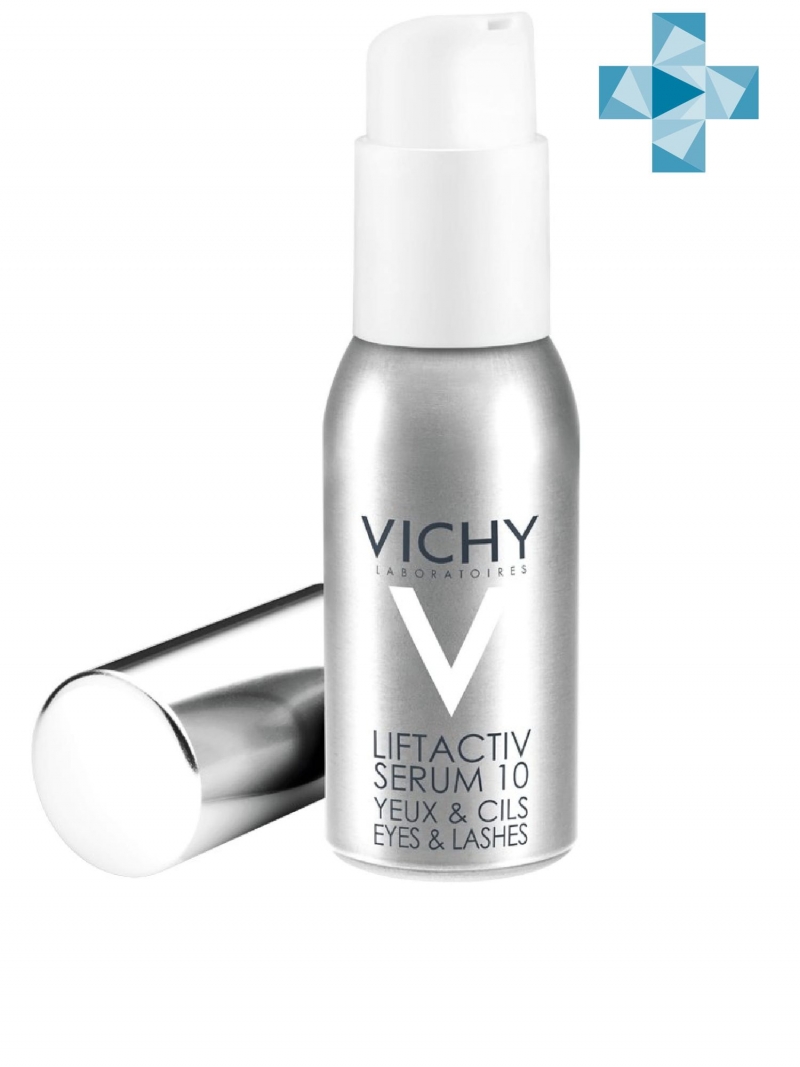 Виши Антивозрастная сыворотка Serum 10 для кожи вокруг глаз, 15 мл (Vichy, Liftactiv) фото 0