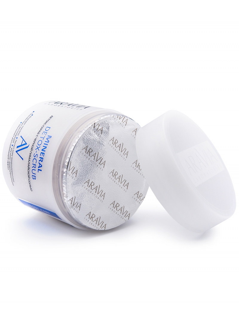 Аравия Лабораторис Детокс-скраб с чёрной гималайской солью Mineral Detox-Scrub, 300 мл (Aravia Laboratories, Уход за телом) фото 2