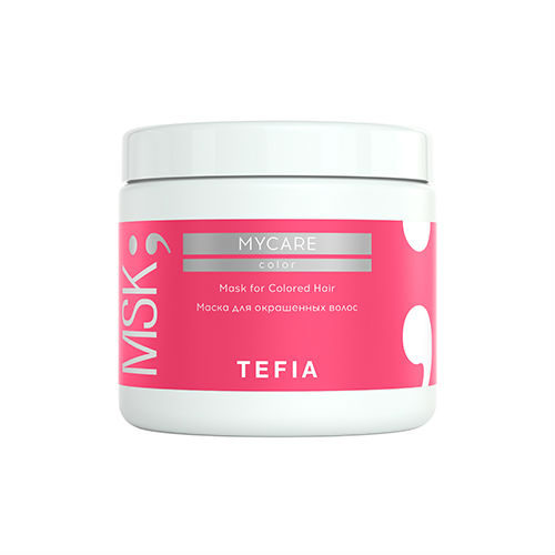 Tefia Маска для окрашенных волос, 500 мл (Tefia, Mycare) tefia маска для окрашенных волос 500 мл tefia mycare