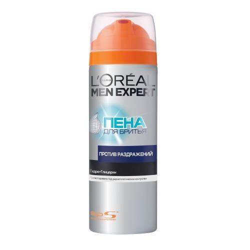Лореаль Париж Пена для бритья Против раздражения 200мл (L'oreal Paris, Men expert) фото 0