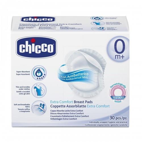 Чико Прокладки для груди антибактериальные, 30шт (Chicco, Для груди) фото 0
