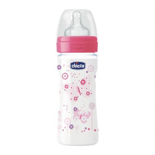 

Chicco Бутылочка Well-Being Girl 0мес.+,латексная соска,РР,150мл (Chicco, Бутылочки и Соски), Бутылочки и Соски