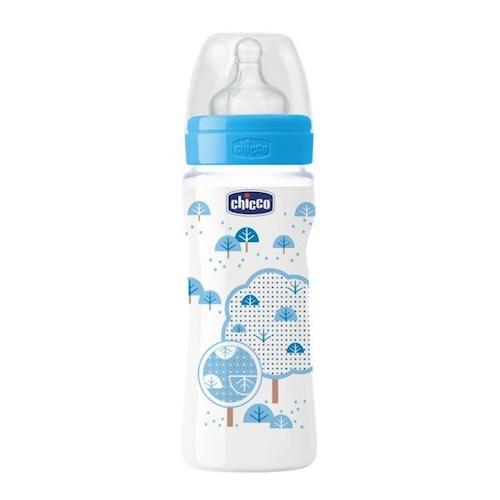 Бутылочка WellBeing Boy 4мес., 330мл (Chicco, Бутылочки и Соски) wellbeing