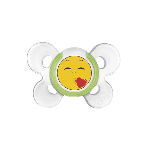 Чико Пустышка Physio Comfort Smile, 1 шт., 6-12 мес., силикон (Chicco, Пустышки) фото 0