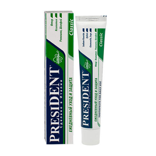 President Президент Классик паста зубная 50 мл (President, Classic)
