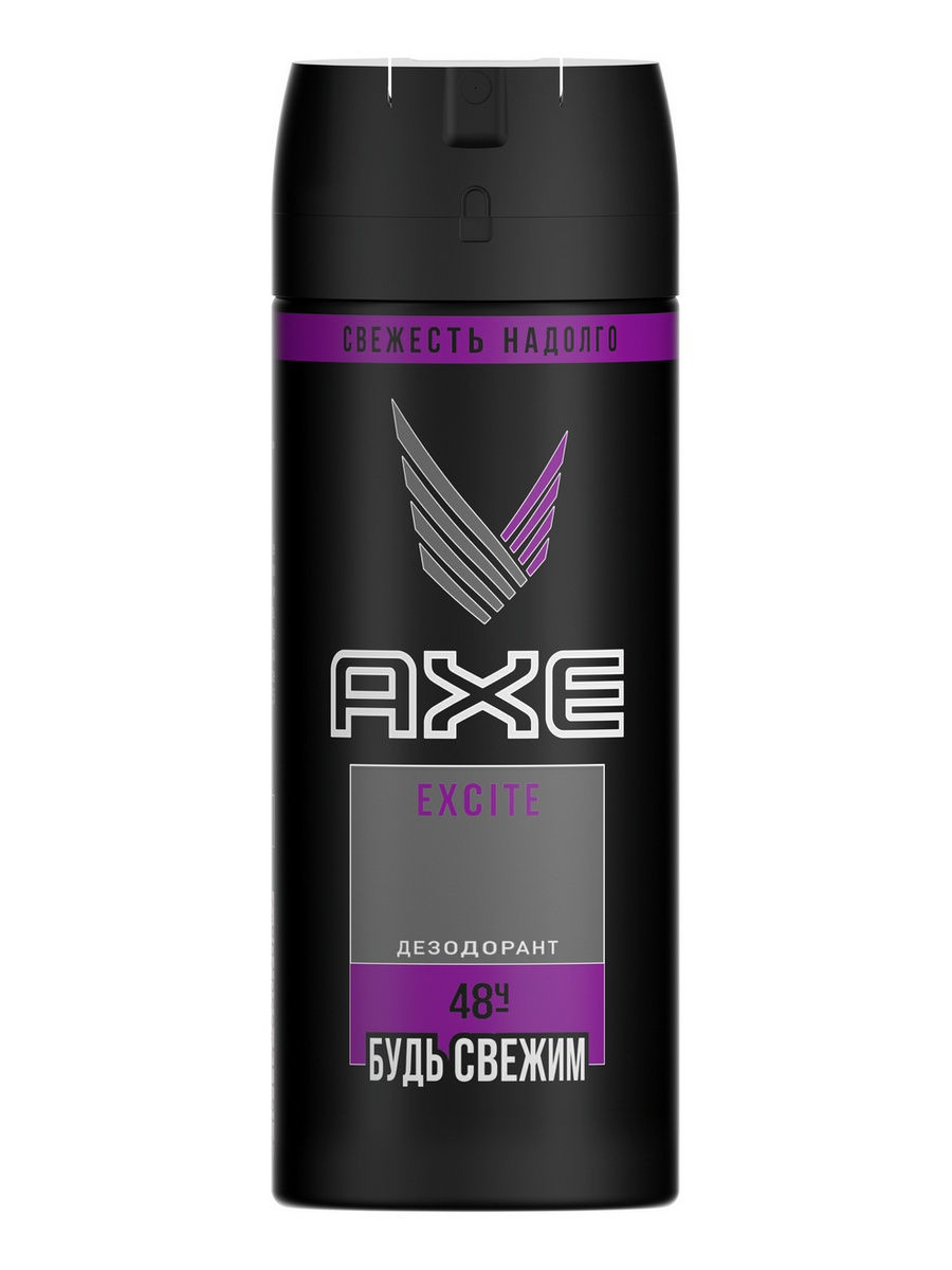 Акс Дезодорант спрей мужской Excite 150 мл (Axe, Дезодоранты и антиперспиранты) фото 0