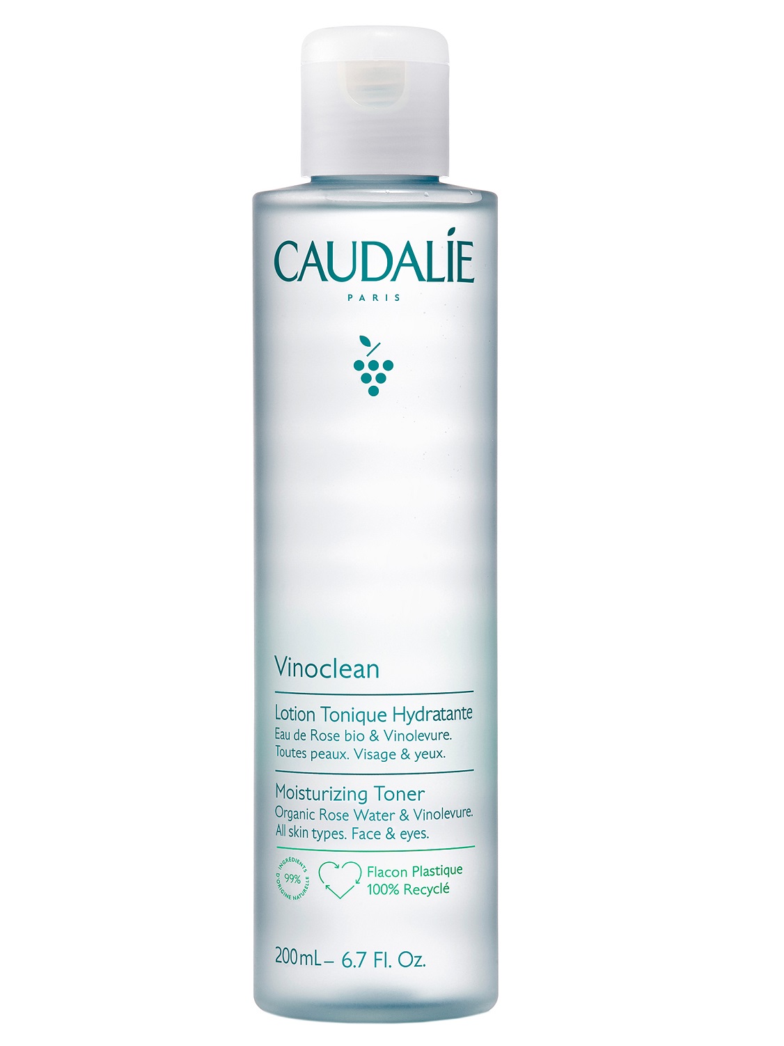 Кодали Увлажняющий тоник Moisturizing Toner, 200 мл (Caudalie, Vinoclean) фото 0