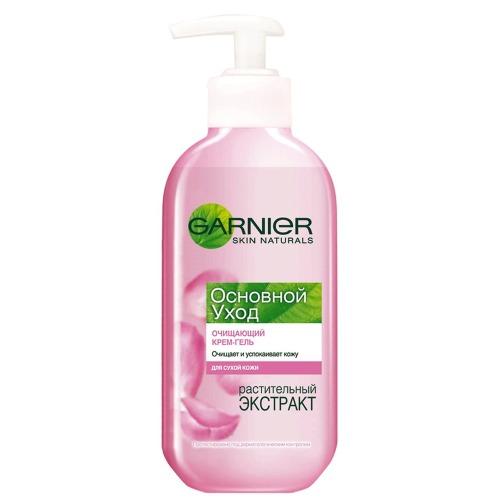Гарньер ОСНОВНОЙ УХОД Крем-гель для умывания Очищающий 200мл (Garnier, Основной уход) фото 0