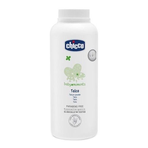 Чико Тальк защитный Baby Moments, 0мес.+, с рисовым крахмалом, 150гр (Chicco, Гигиена малыша) фото 0