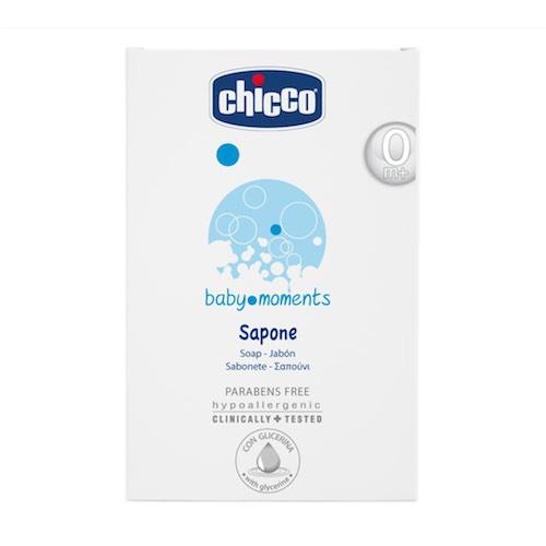 Чико Мыло Baby Moments с глицерином, 100гр (Chicco, Гигиена малыша) фото 0