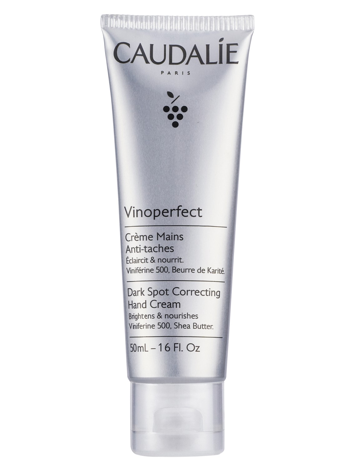 Caudalie Крем для рук, выравнивающий тон кожи Dark Spot Correcting Hand Cream, 50 мл (Caudalie, Vinoperfect)