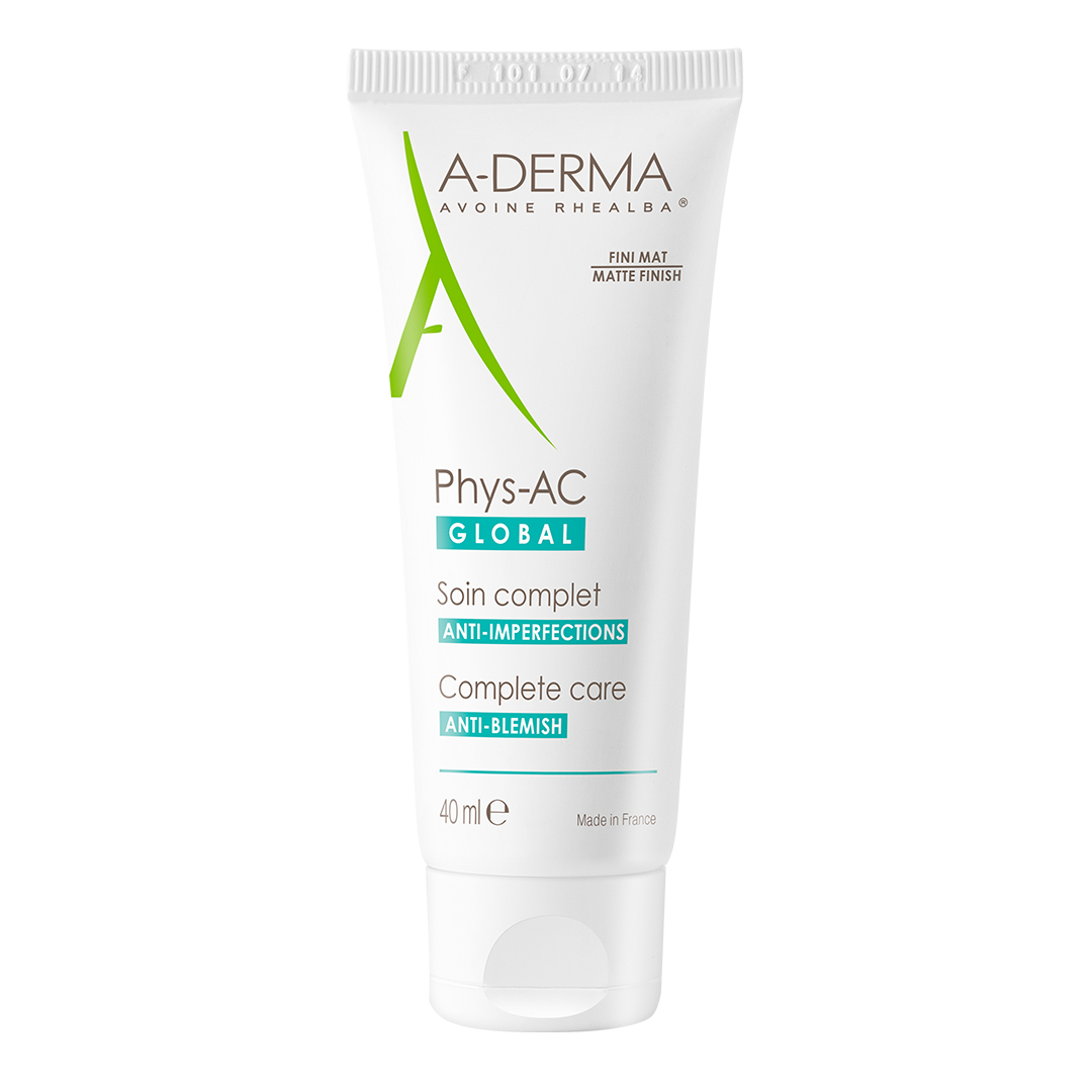 Адерма Крем-уход за проблемной кожей Global, 40 мл (A-Derma, Phys-AC) фото 0