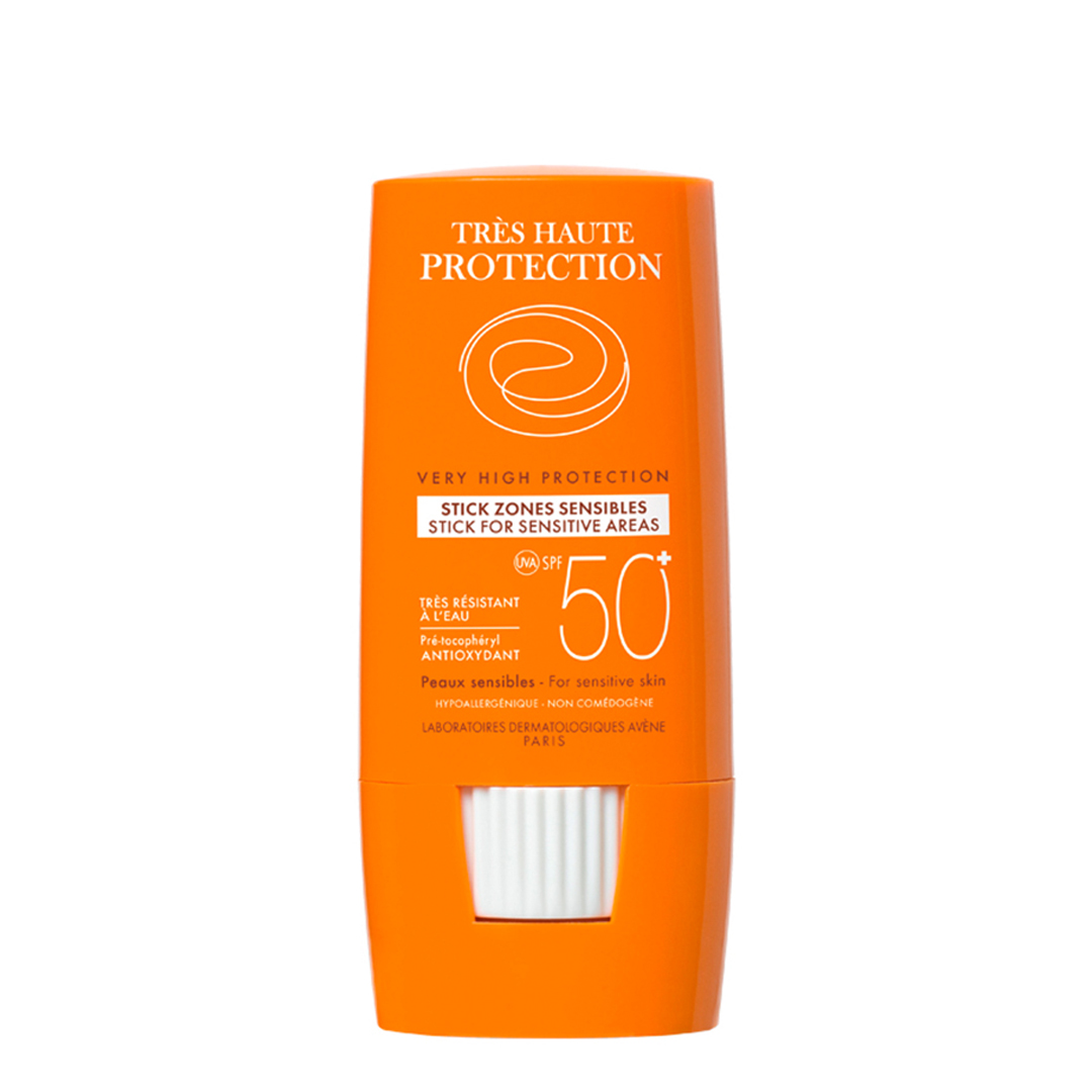 Авен Солнцезащитный стик SPF 50+ для чувствительных зон, 8 г (Avene, Suncare) фото 0