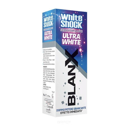 Бланкс White Shock Ultra Зубная паста Вайт шок Ультра (Blanx, Зубные пасты Blanx) фото 0