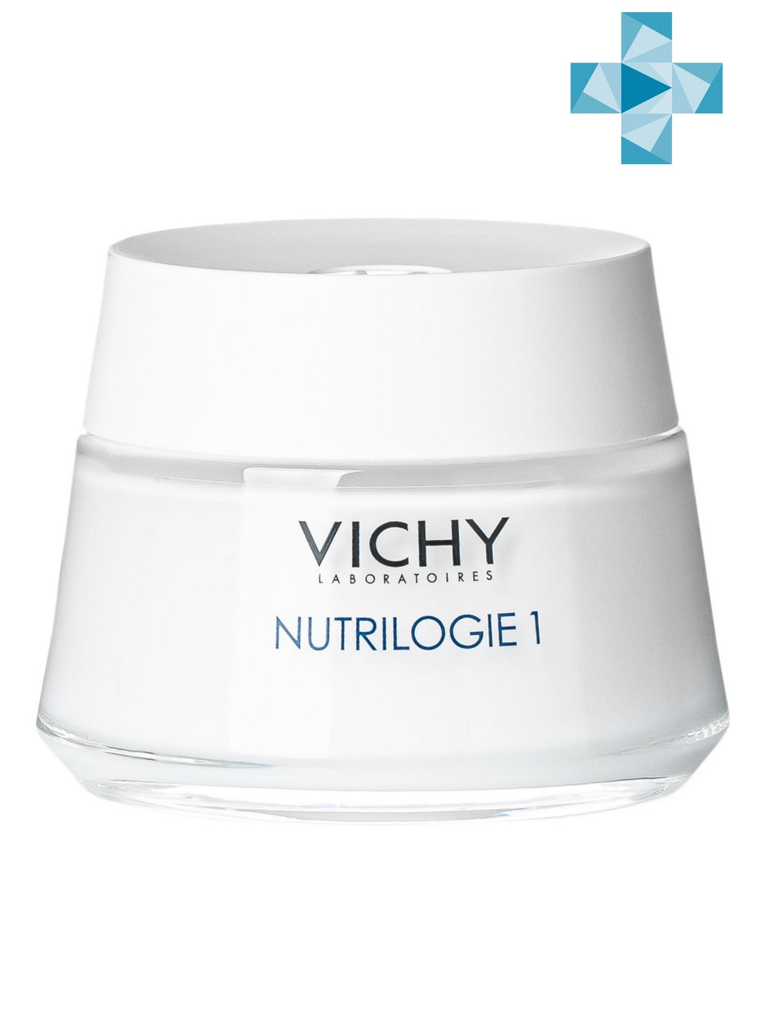 Vichy Kрем-уход глубокого действия для сухой кожи Нутриложи 1, 50 мл (Vichy, Nutrilogie)