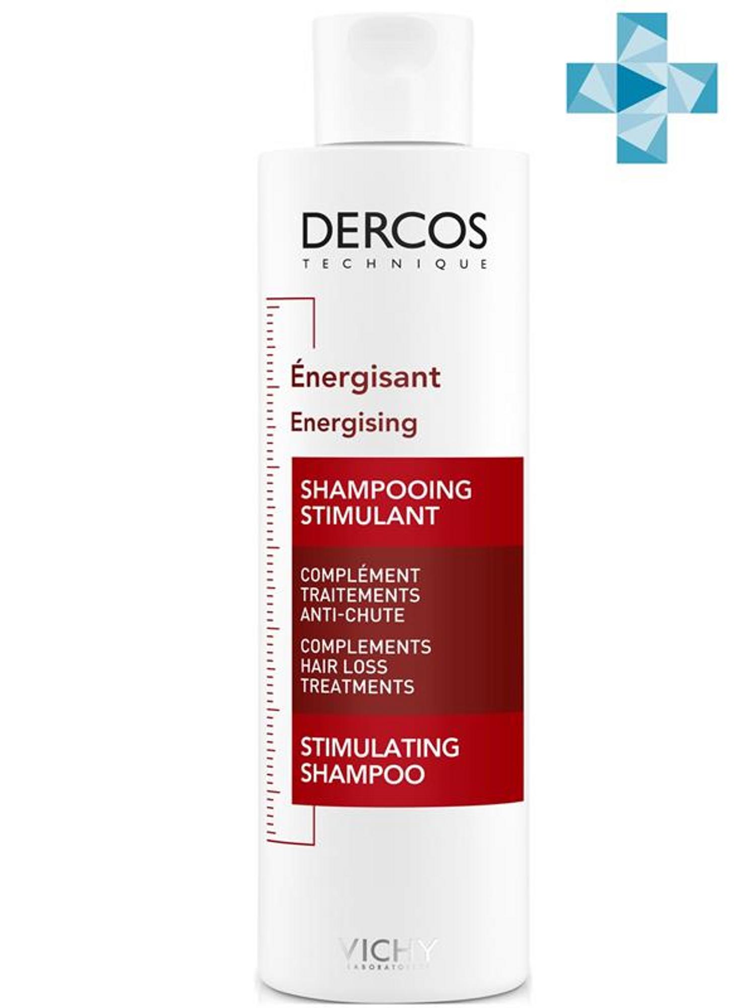 Виши Тонизирующий шампунь против выпадения и истончения волос, 200 мл (Vichy, Dercos Aminexil) фото 0