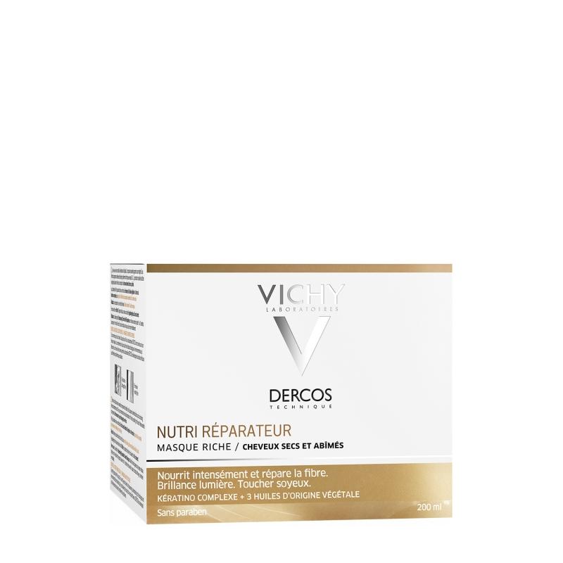 Виши Маска питательно-восстанавливающая Деркос 200 мл (Vichy, Dercos) Виши Маска питательно-восстанавливающая Деркос 200 мл (Vichy, Dercos) фото 5