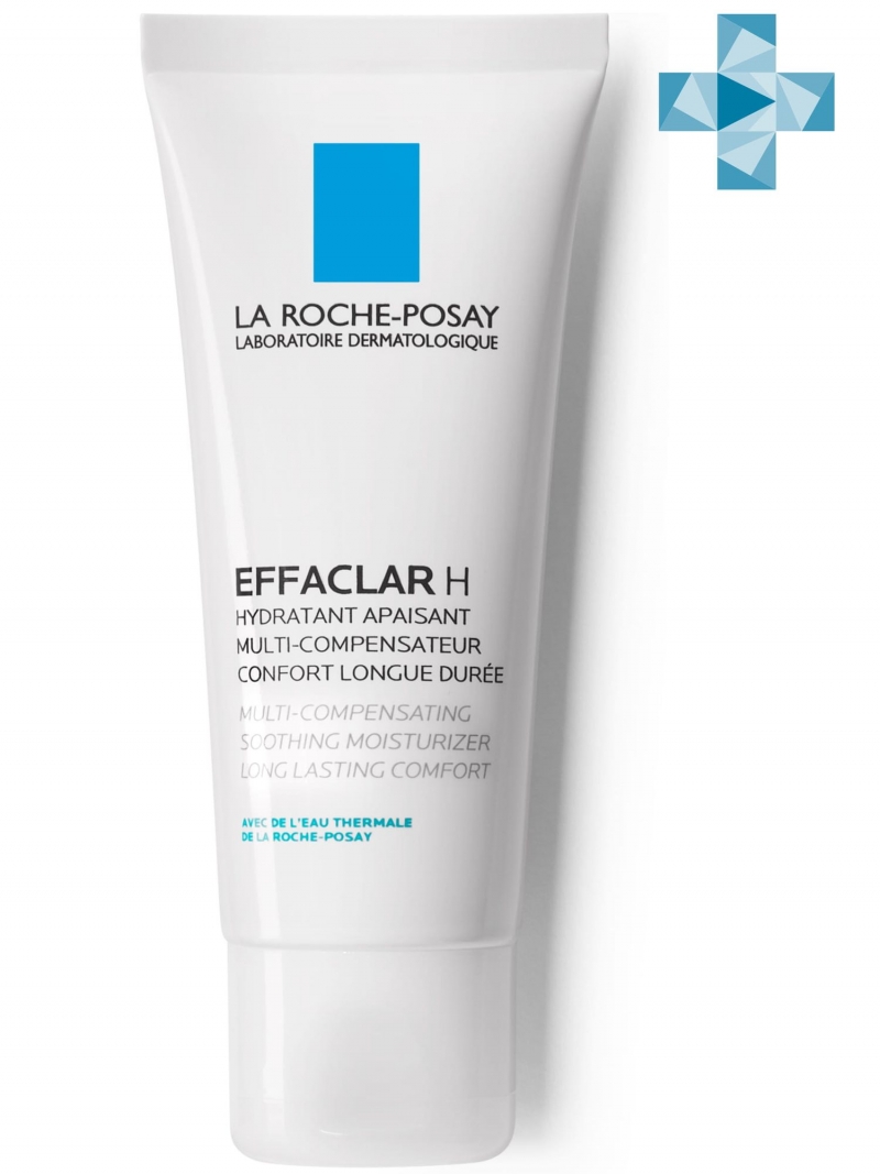 La Roche-Posay Эфаклар H Мультивосстанавливающий увлажняющий успокаивающий крем 40 мл (La Roche-Posay, Effaclar) от Pharmacosmetica.ru