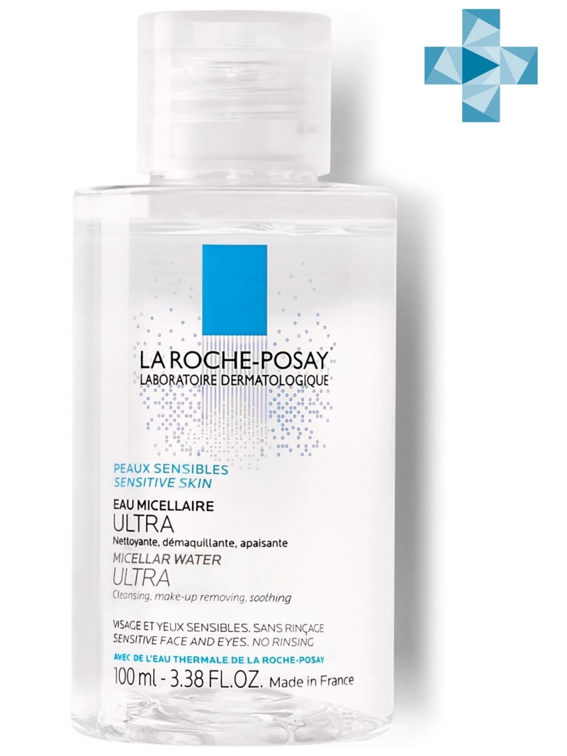 La Roche-Posay Мицеллярная вода для чувствительной кожи, 100 мл. фото