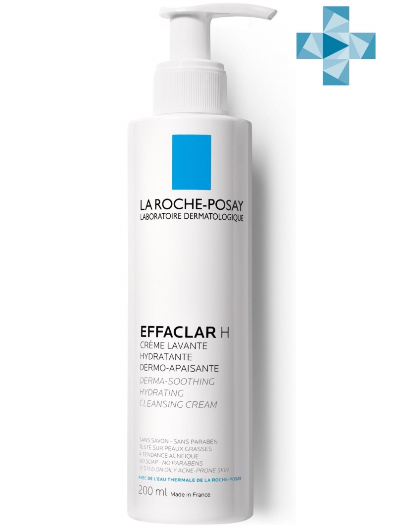 Ля Рош Позе Очищающий гель-крем H, 200 мл (La Roche-Posay, Effaclar) фото 0