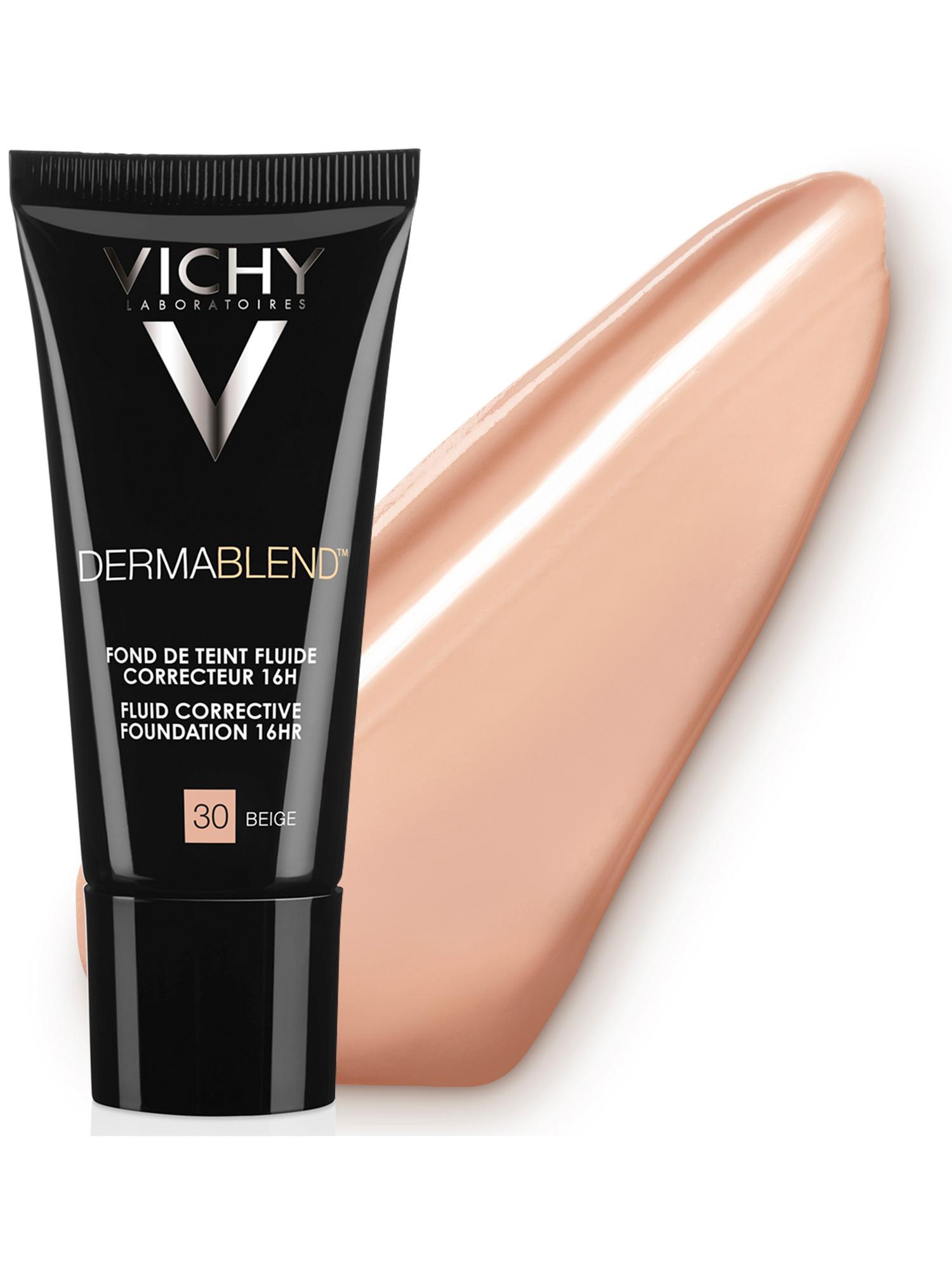 Виши Корректирующий тональный флюид, 30 тон, 30 мл (Vichy, Dermablend) фото 9