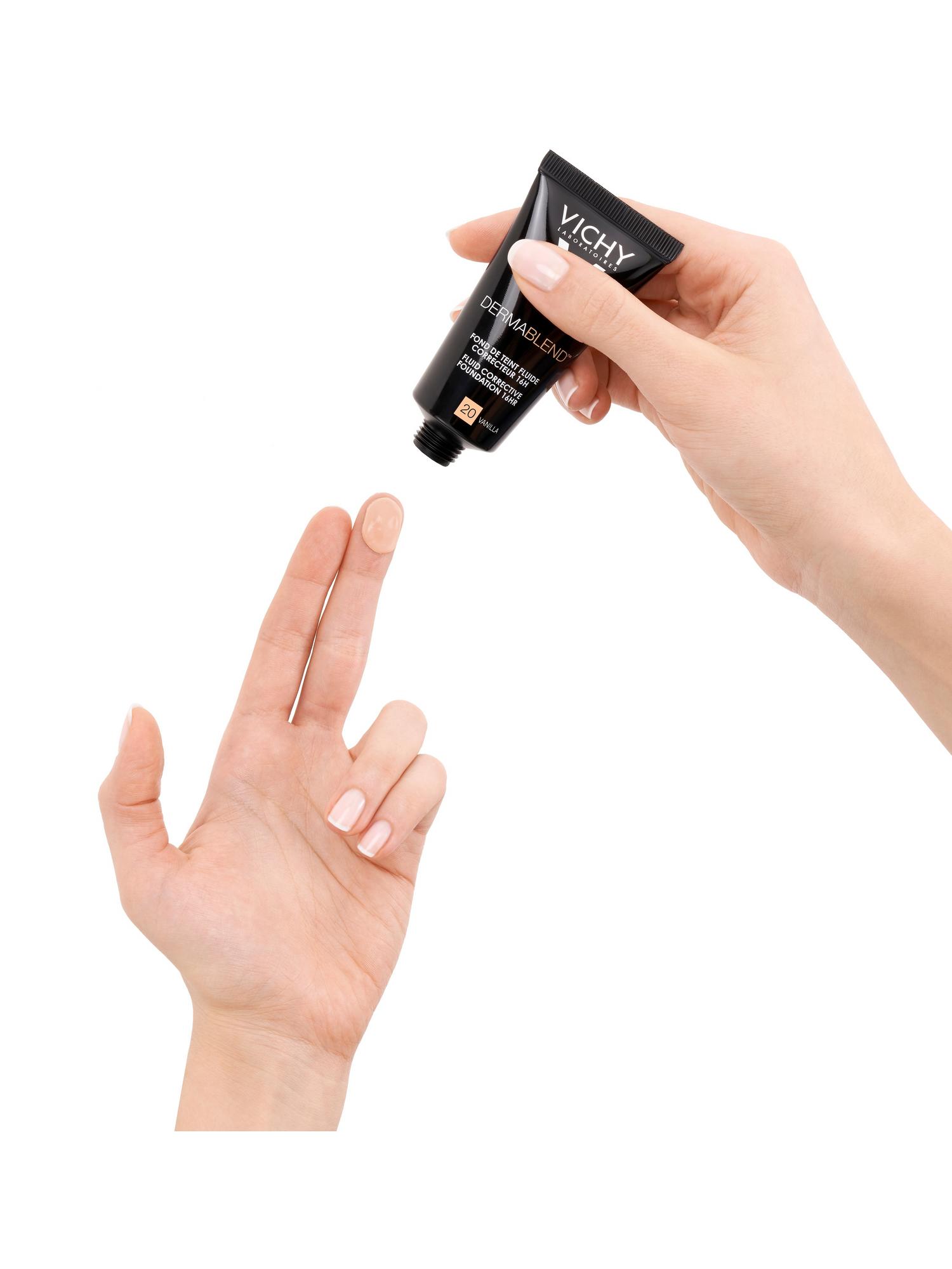 Виши Корректирующий тональный флюид, 20 тон, 30 мл (Vichy, Dermablend) фото 10