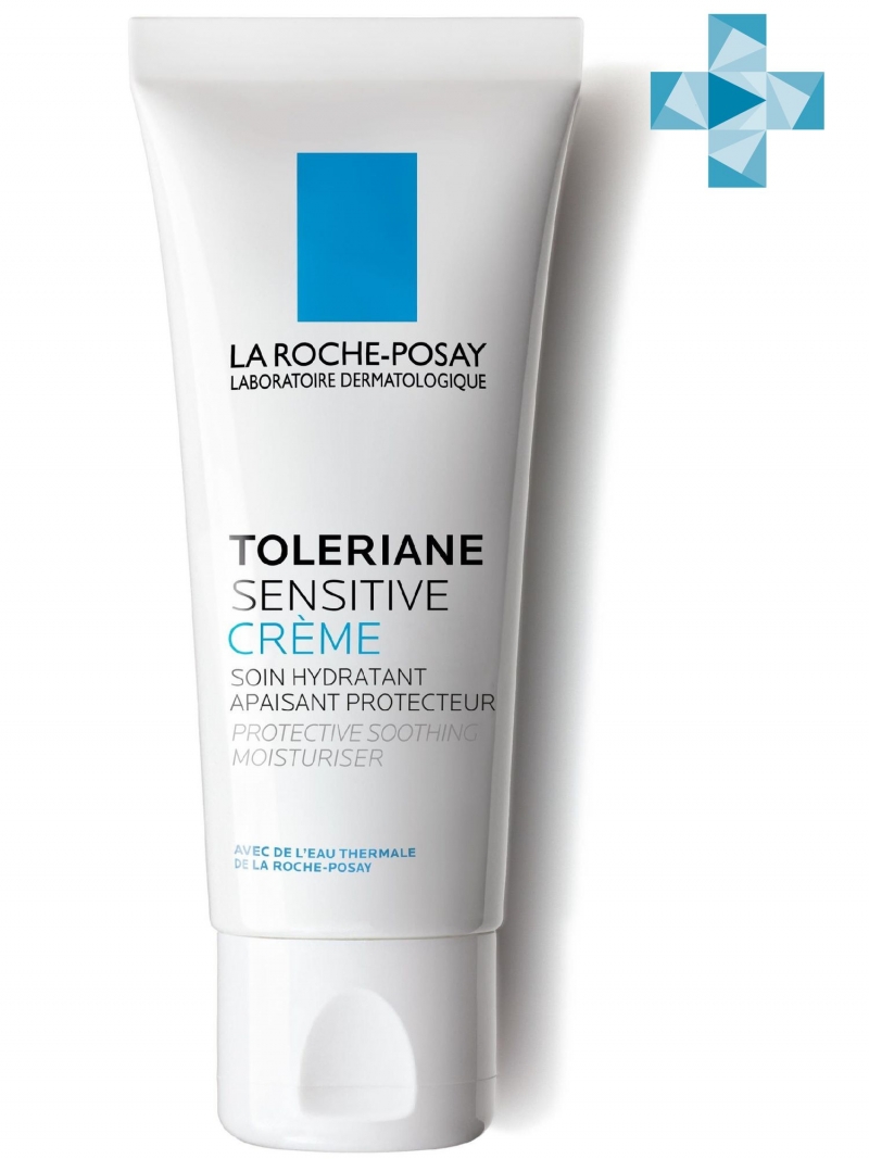 Ля Рош Позе Увлажняющий крем для чувствительной кожи с легкой текстурой Sensitive, 40 мл (La Roche-Posay, Toleriane) фото 0