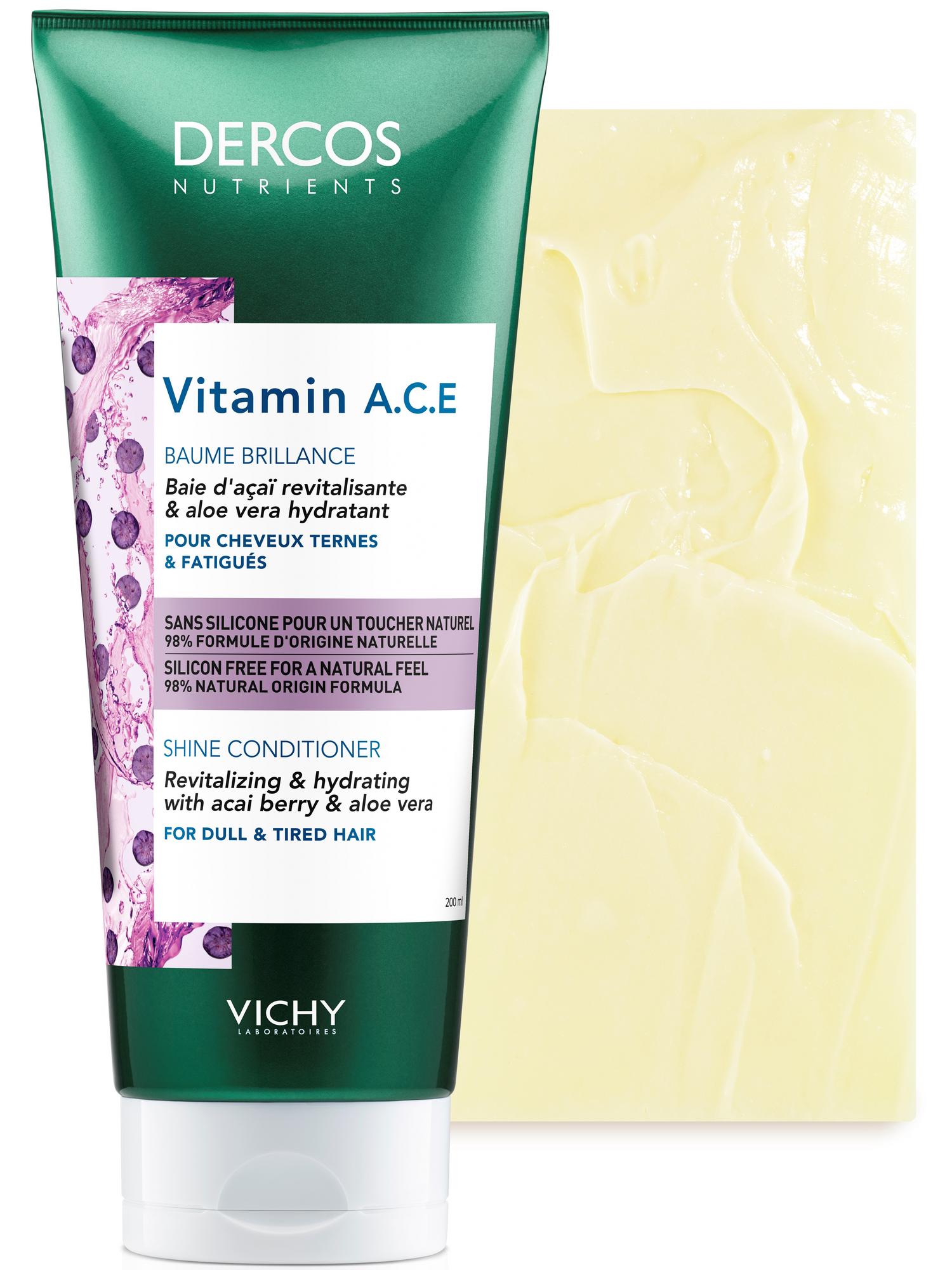 Виши Кондиционер для блеска волос Vitamin, 200 мл (Vichy, Dercos Nutrients) фото 3