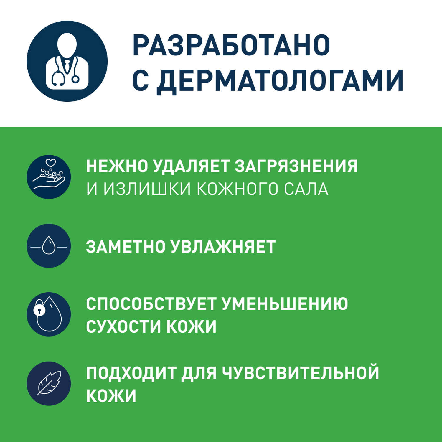 ЦераВе Увлажняющий очищающий крем-гель с церамидами для нормальной и сухой кожи лица и тела, 473 мл (CeraVe, Очищение кожи) ЦераВе Увлажняющий очищающий крем-гель с церамидами для нормальной и сухой кожи лица и тела, 473 мл (CeraVe, Очищение кожи) фото 2