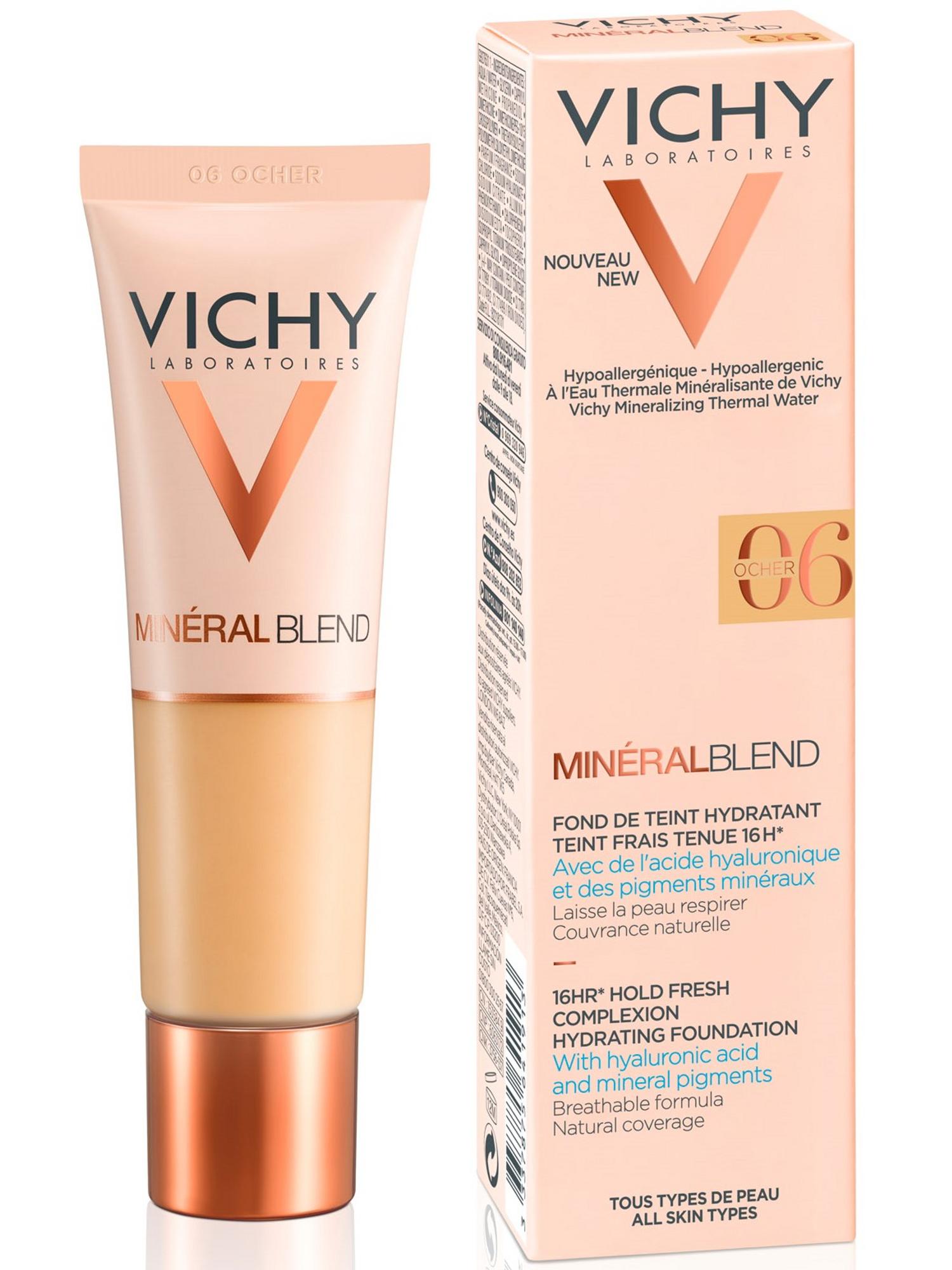 Виши Увлажняющая тональная основа Минералбленд Тон 09 30 мл (Vichy, Mineralblend) фото 1