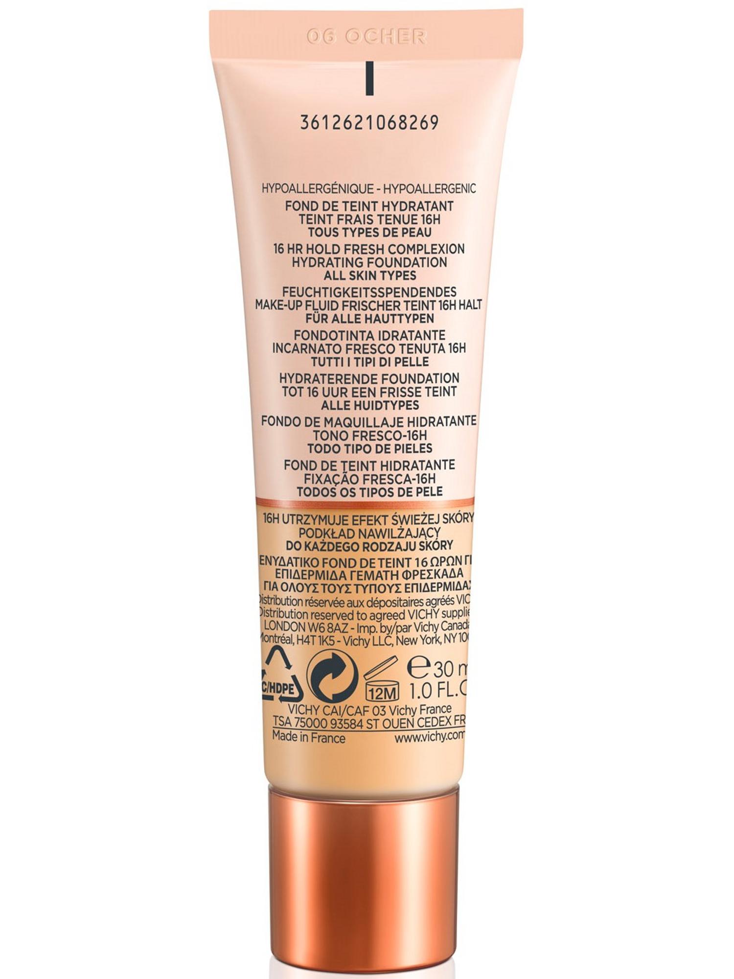 Виши Увлажняющая тональная основа Минералбленд Тон 09 30 мл (Vichy, Mineralblend) фото 2